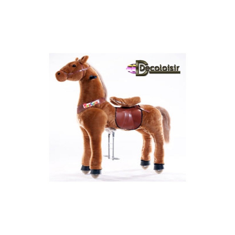 CHEVAL PONYCYCLE marron-GRAND CHEVAL PONYCYCLE marron-GRAND